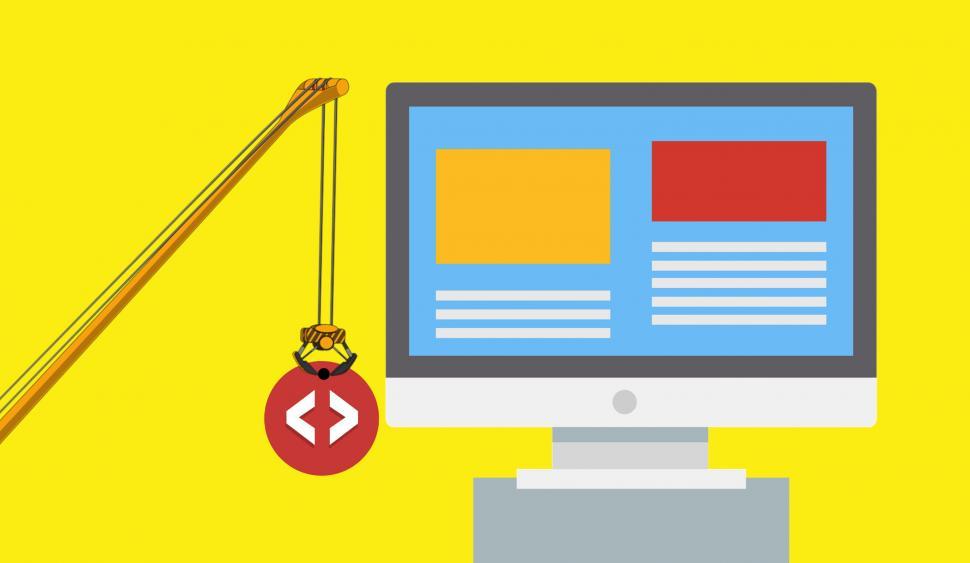 Free Image of website development  