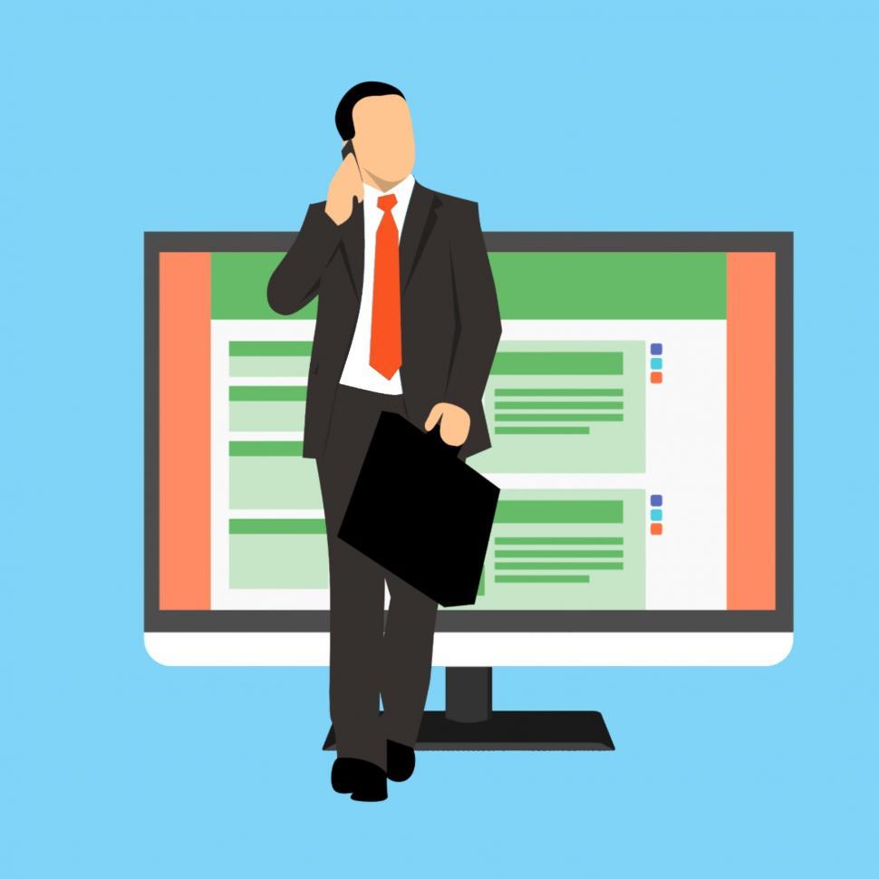 Free Image of business man  