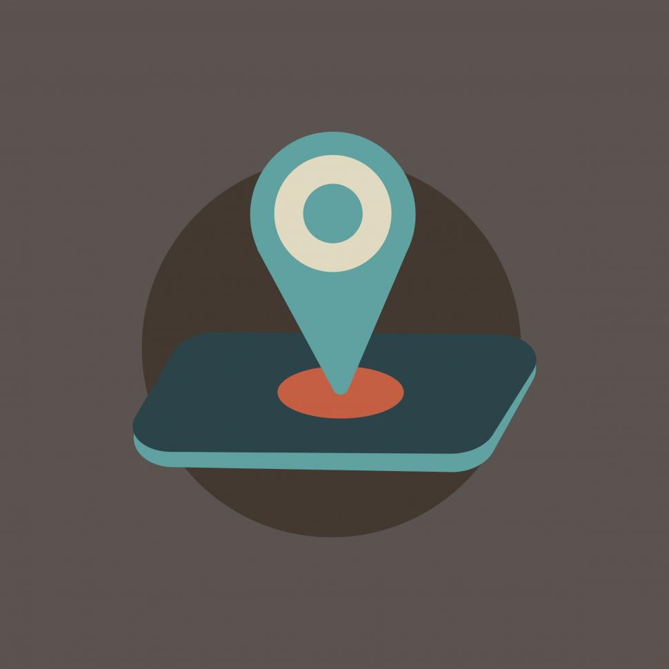 Free Image of Location pin vector icon 