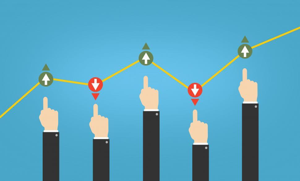 Free Image of Financial Market Concept - Ups and Downs  