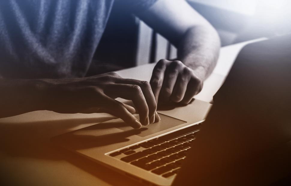 Free Image of Young Man Working at the Desk - Computer 