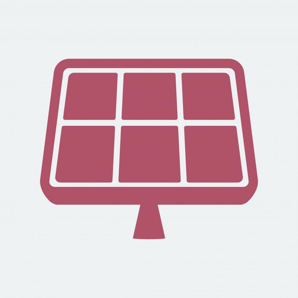 Free Image of Solar panel vector icon 