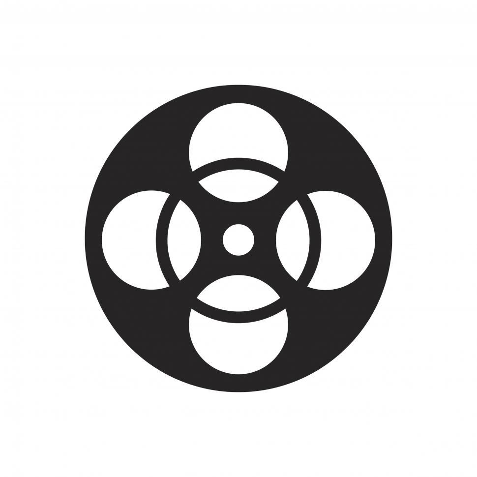 Free Stock Photo of Film reel Icon  Download Free Images and Free  Illustrations