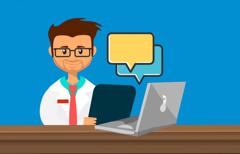 Free Image of Online doctor  