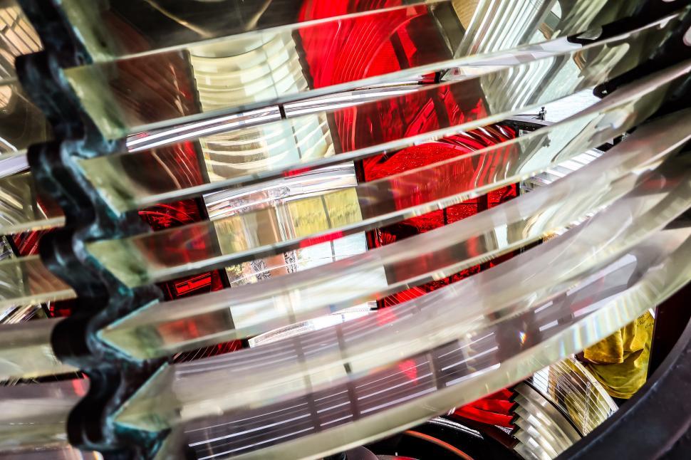 Free Image of Fresnel Lens of a Lighthouse 