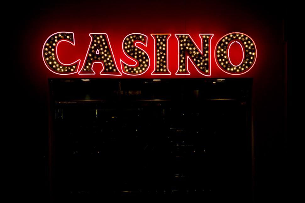 Free Image of casino sign 