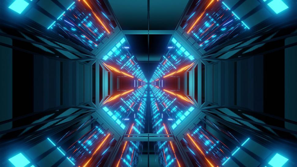 Free Stock Photo of futuristic science-fiction tunnel corridor 3d  illustration background wallpaper futuristic science-fiction tunnel  corridor 3d illustration background wallpaper | Download Free Images and  Free Illustrations