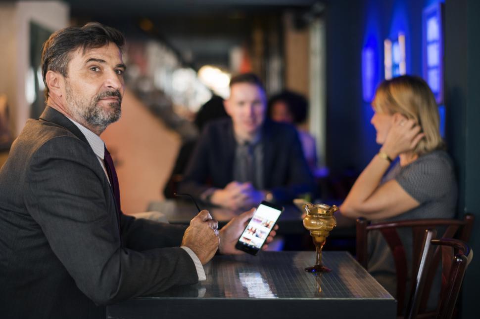 Free Image of Senior businessman with his colleagues 