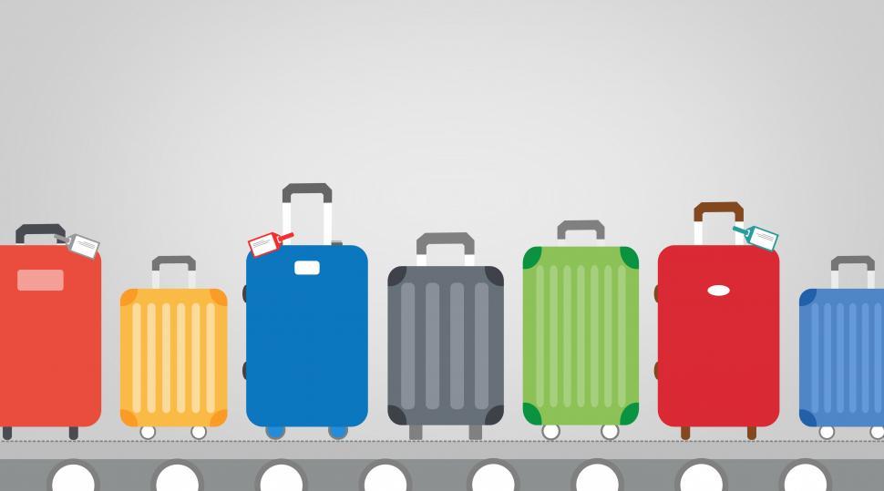 baggage claim airport clipart