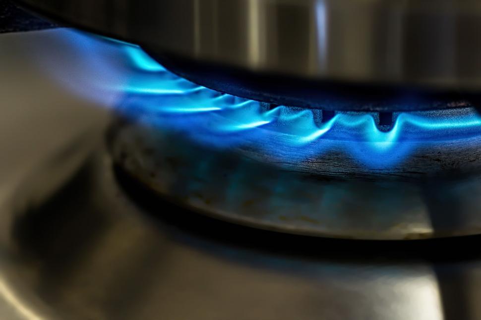 Free Image of Burning gas 