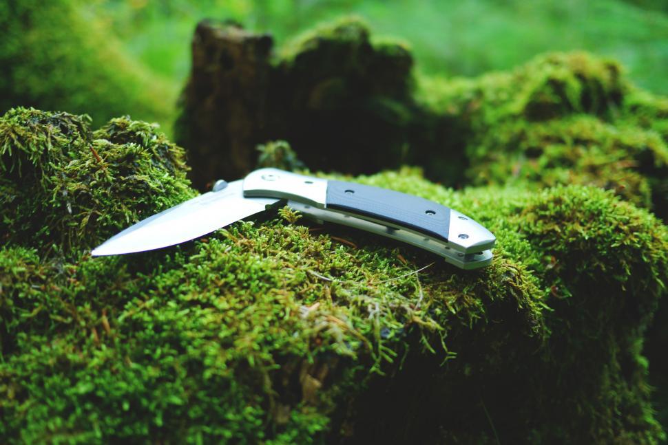 Free Image of Open Pocket Knife  