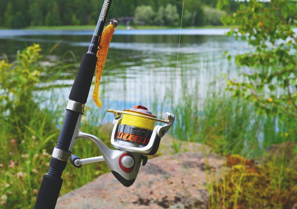 Free Stock Photo of Fishing Rod and reel