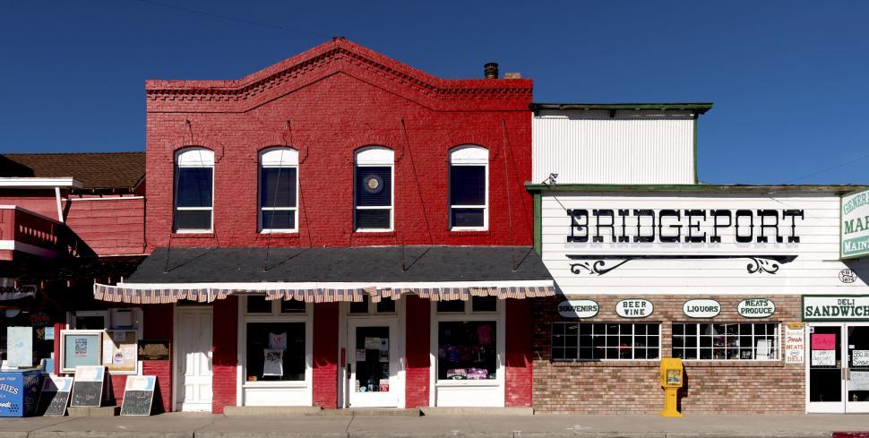 Free Image of Red Building in Bridgeport  