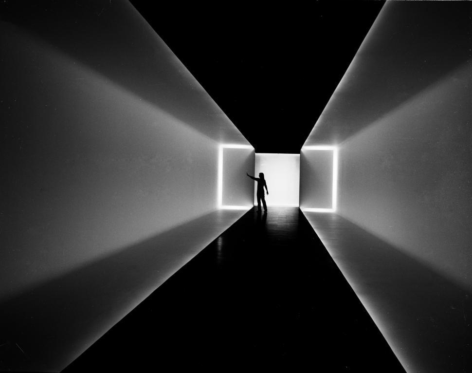 Free Image of The Museum of Fine Arts, Houston - B&W 