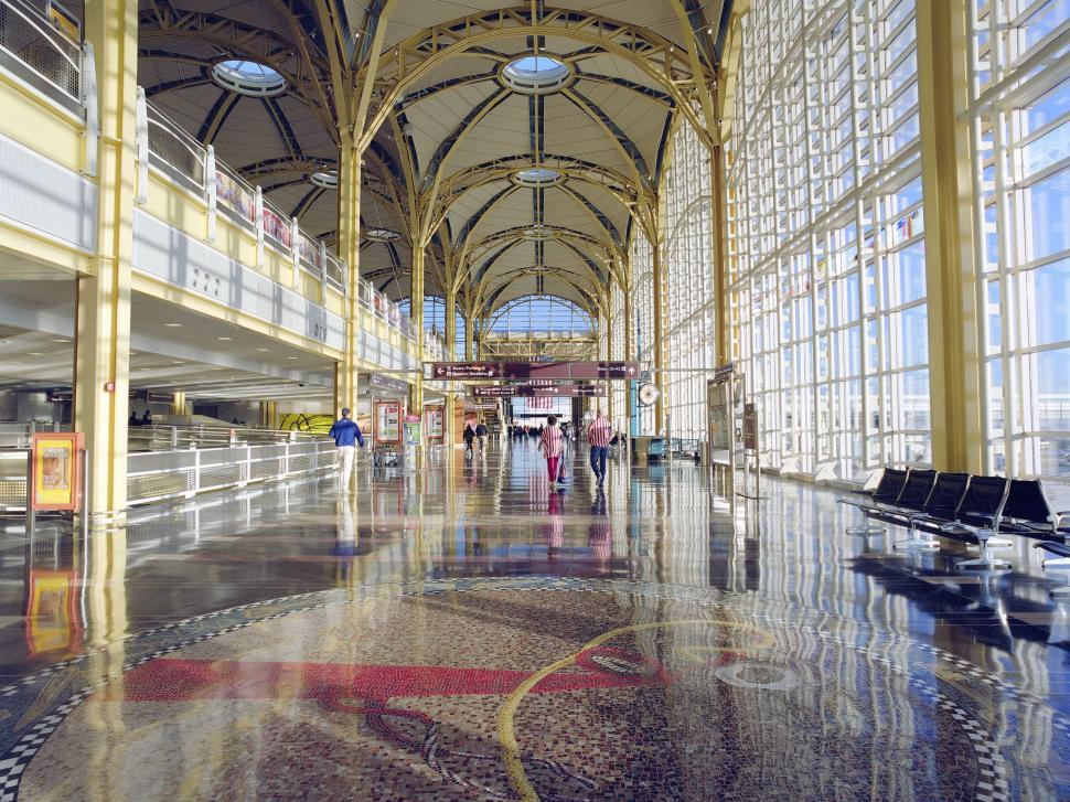 Ronald Reagan Washington National Airport In Dc Stock Photo