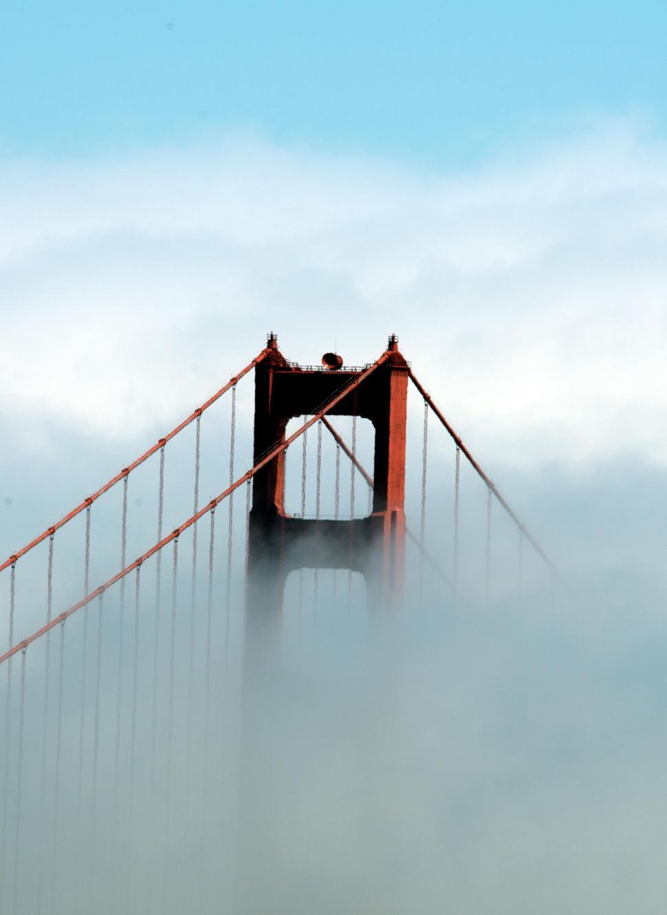 Free Stock Photo of Golden Gate Bridge In Clouds | Download Free Images and  Free Illustrations