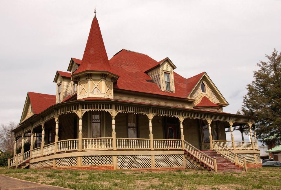 Wooden Roof of an Old American House, Stock Footage