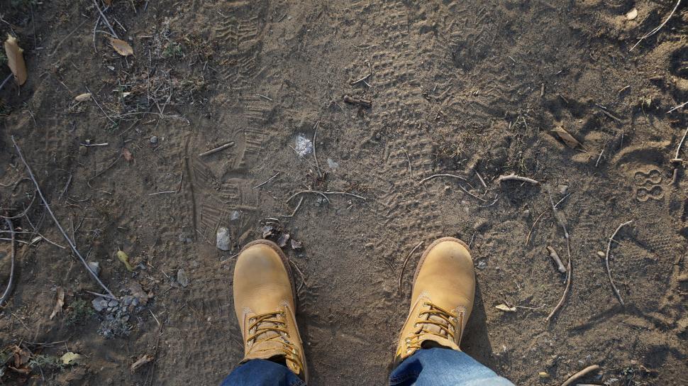 Free Image of Hiking Shoes  