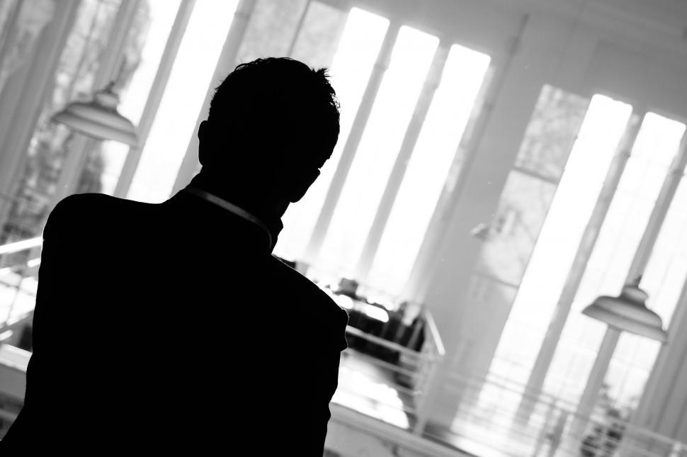 Free Image of Rear View of Man  