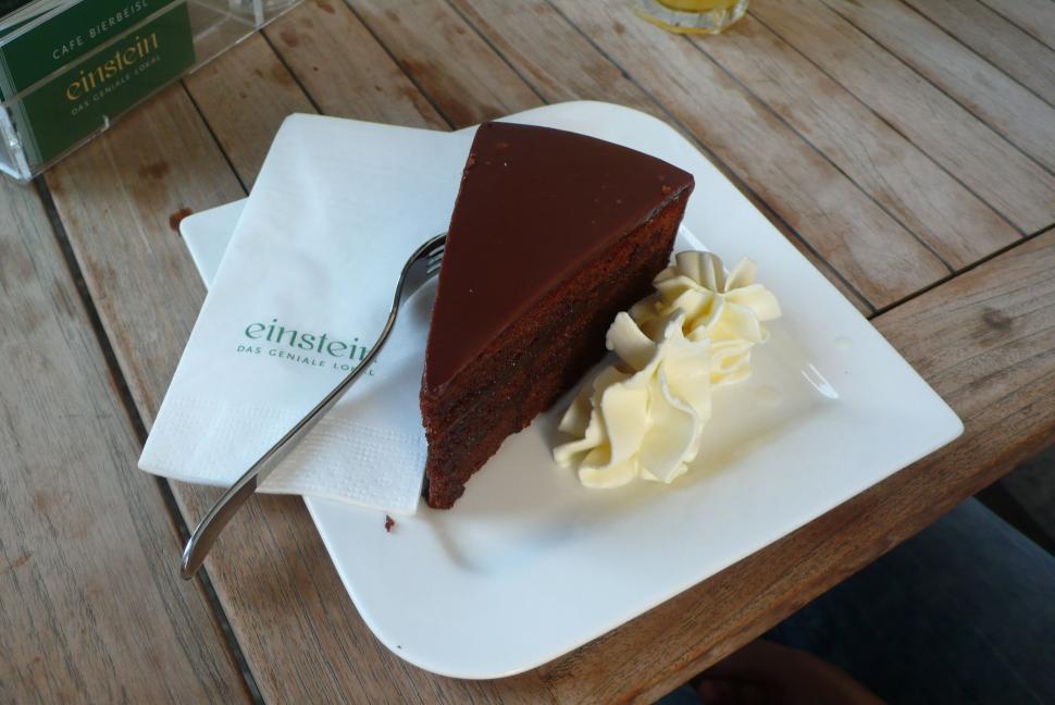 Free Image of Sachertorte Cake 
