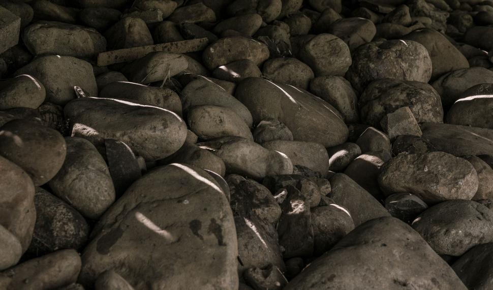 Free Image of Beach Rocks  