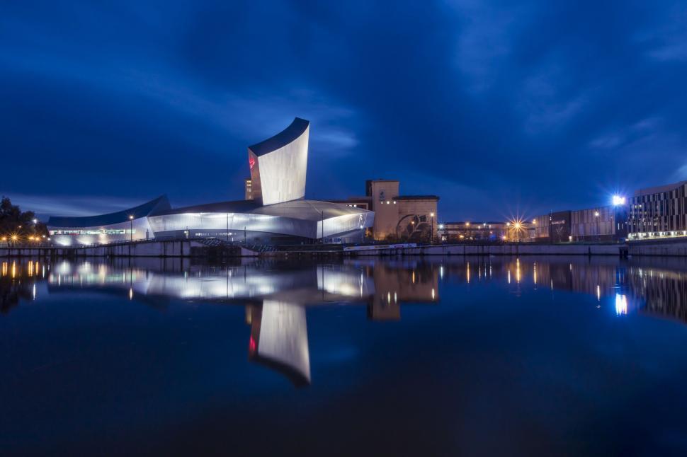 Free Image of Reflection of Opera Theater on Lake  