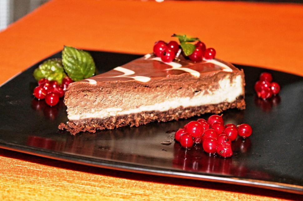 Free Image of Piece Of Chocolate Cake  