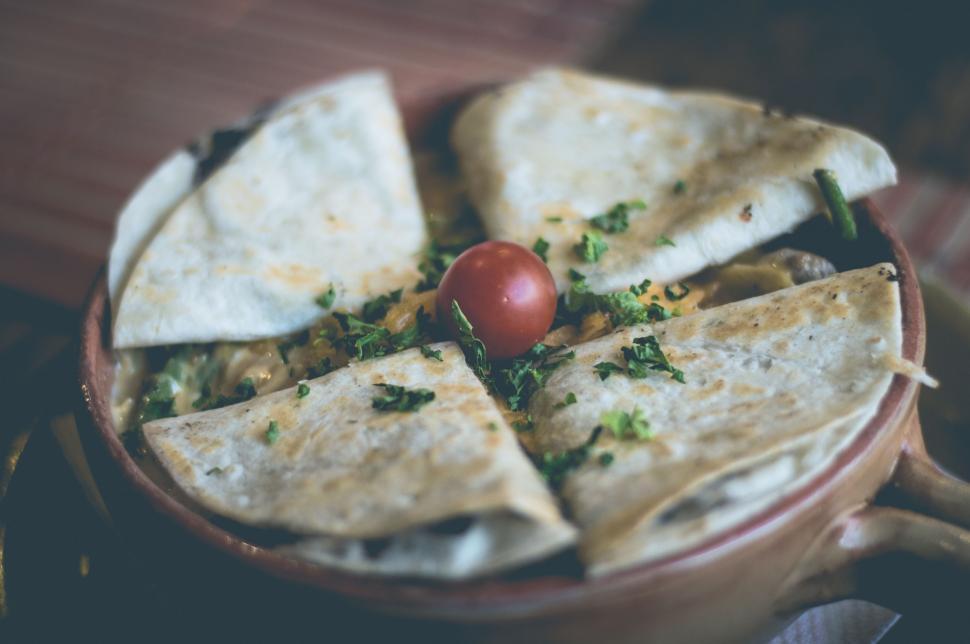 Free Image of Mexican quesadilla  