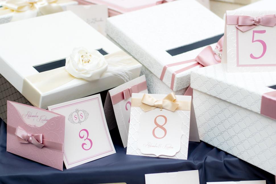 Free Image of Wedding Cards  