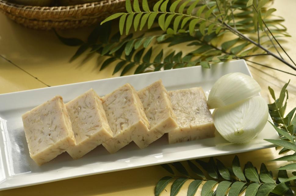 Free Image of Sweet Cheese Dish in pieces  