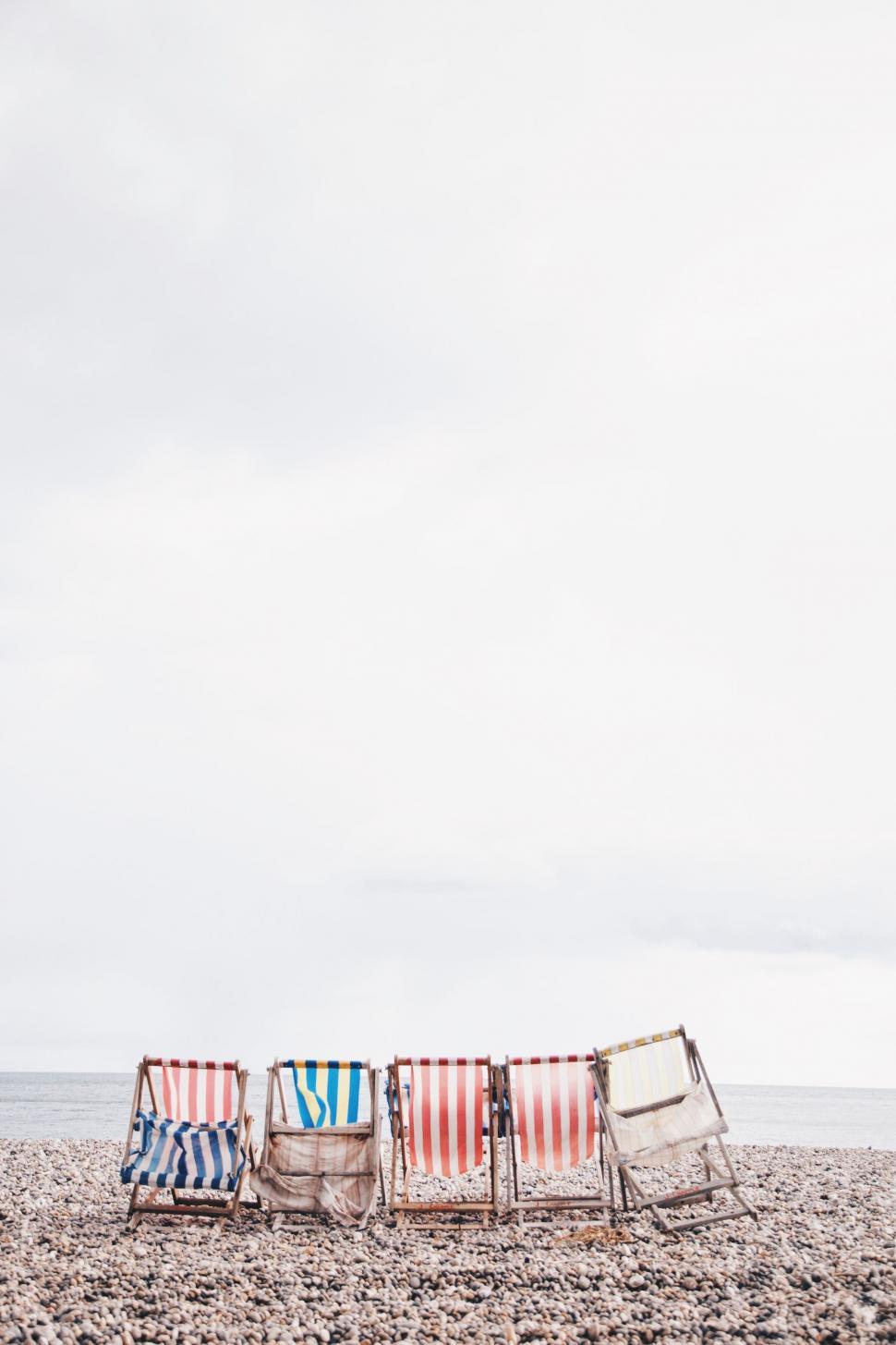 Free Image of Beach Chairs  