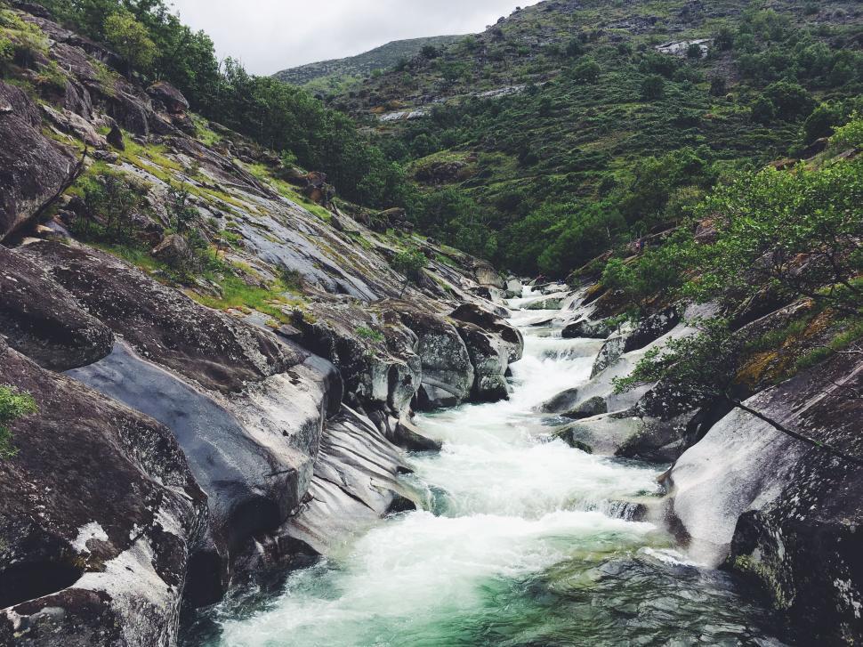 Free Image of Mountain Stream  