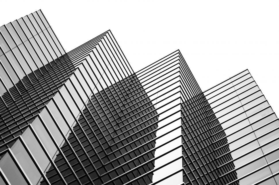Free Image of Glass Buildings  