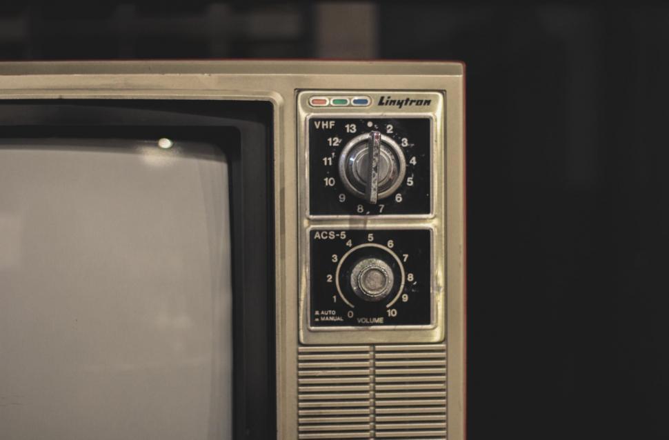 Free Image of Vintage Linytron TV  