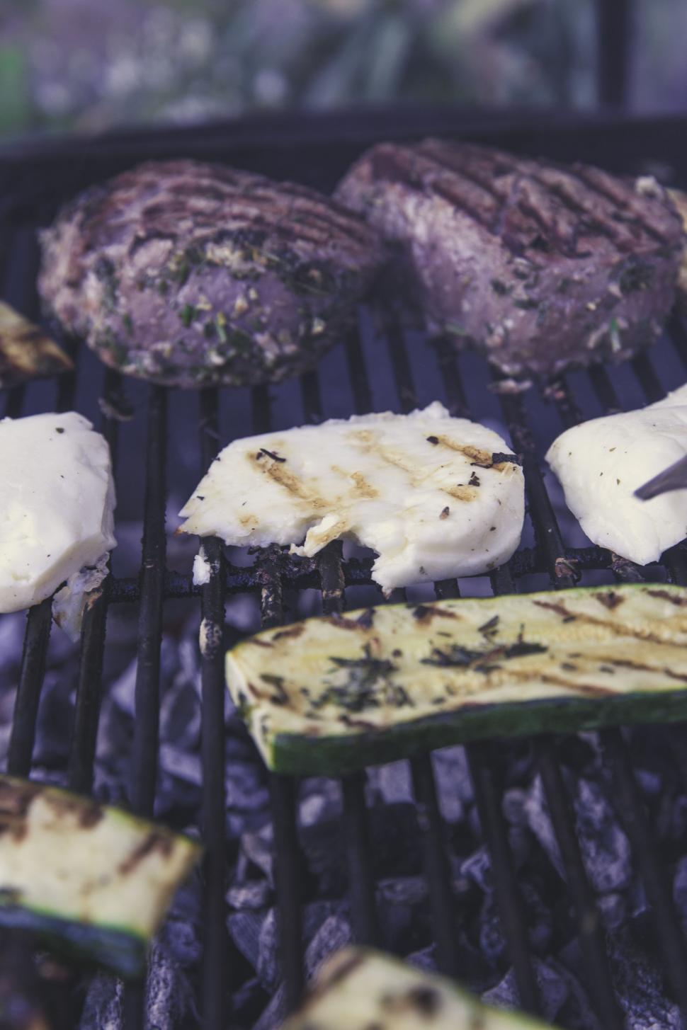 Free Image of Steaks on Barbeque 