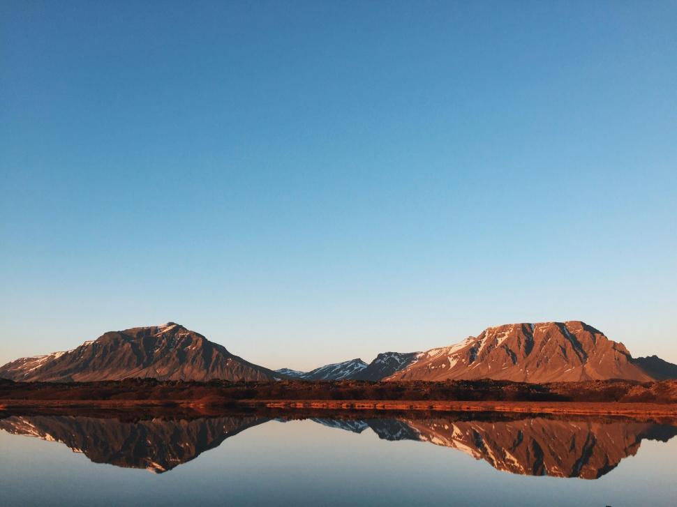 Free Image of Lake And Mountains  