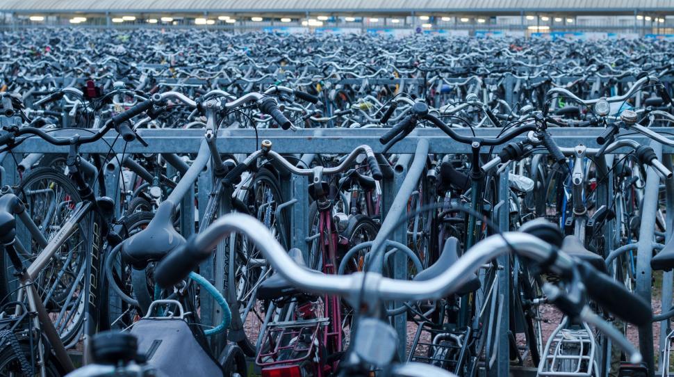 Free Image of Bicycle Parking  