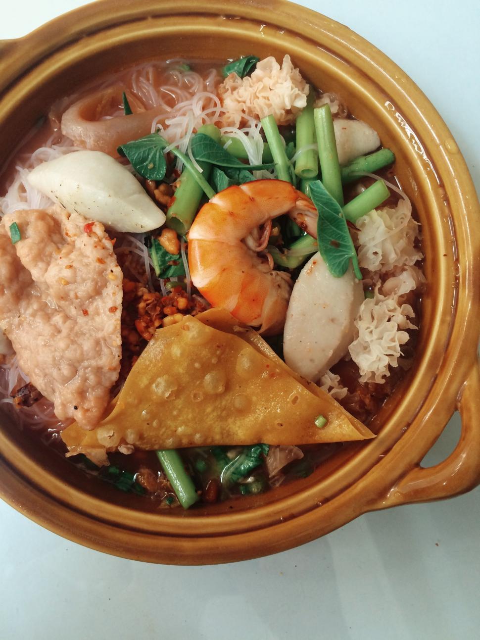 Free Image of Shrimp Noodles 