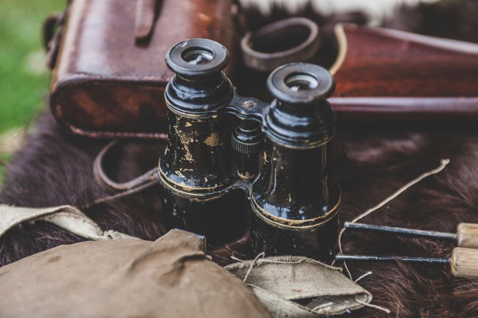 Free Image of Vintage Binocular  