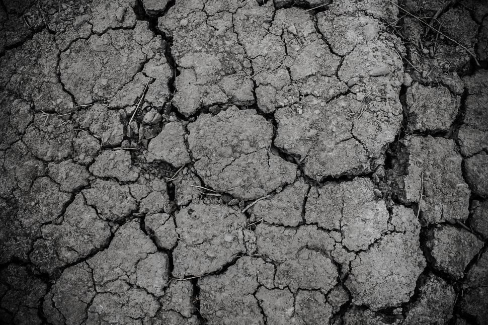 Free Image of Mudcrack 