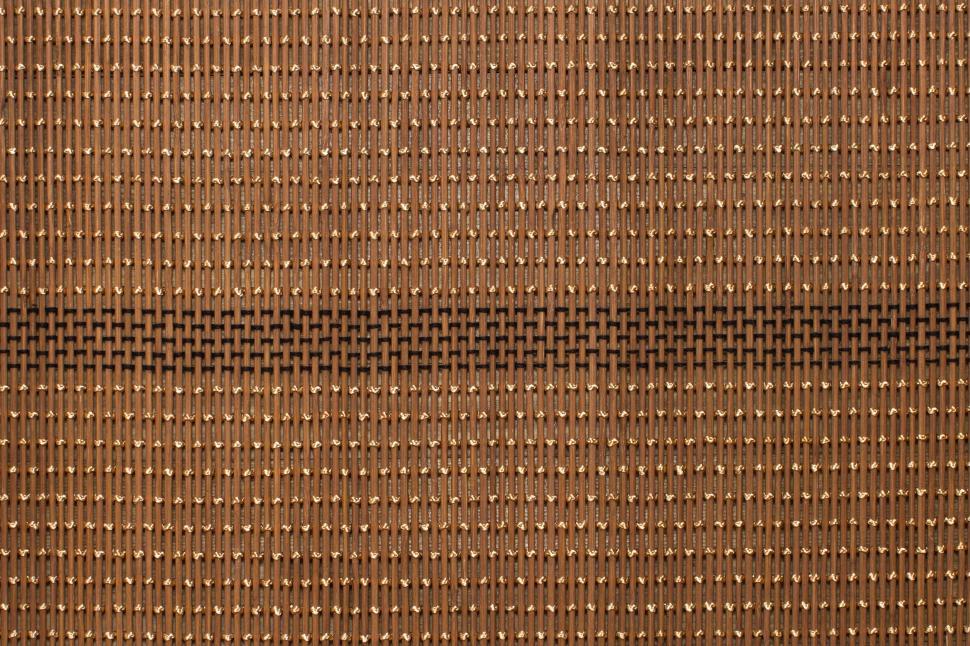 Sticker Bamboo Mat texture background 