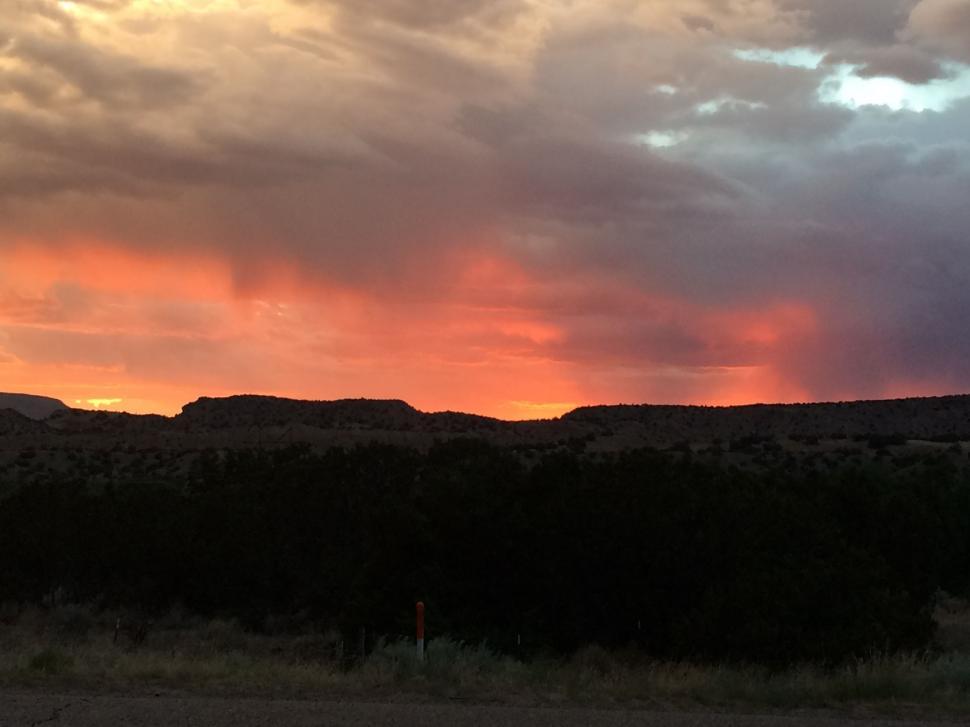 Free Image of Sunset Clouds  