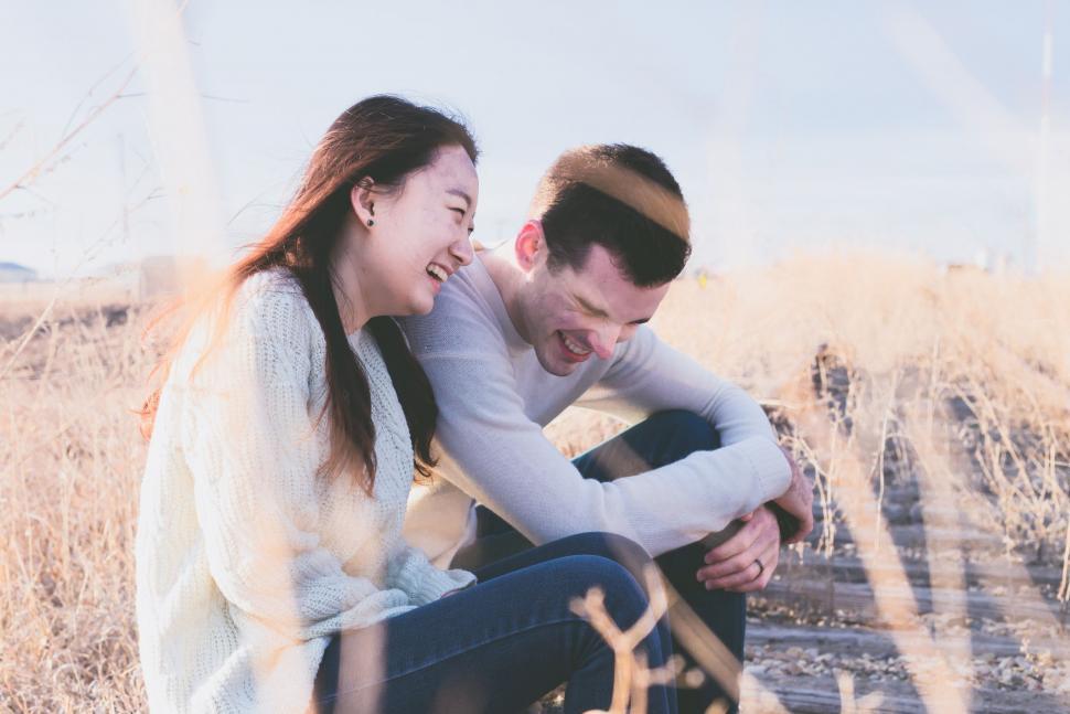 Free Image of Happy Couple  