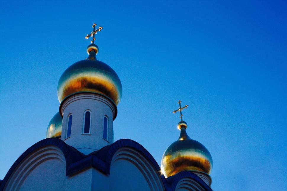 Free Stock Photo of Parish St. Mary Magdalene with blue sky | Download ...