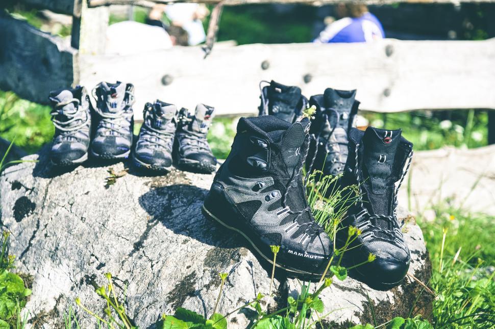 Free Image of Pairs of Boots  
