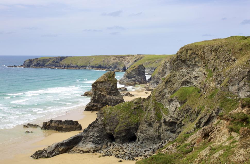 Free Image of Rocky Mountains and Ocean 