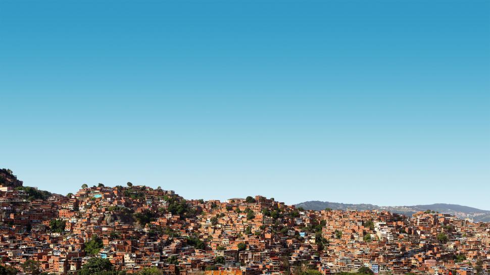 Free Image of Scenic View of old town  