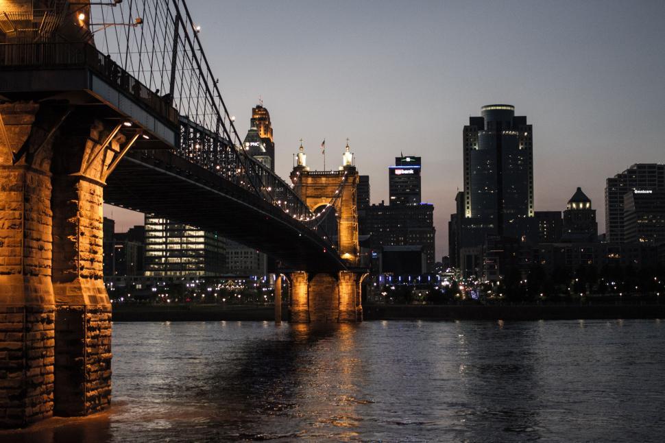 Free Image of Bridge Over River  