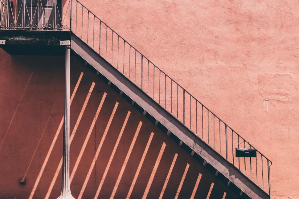 Free Image of Metal Stairs  