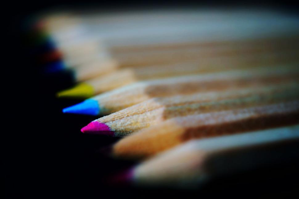 Free Image of Color pencils 